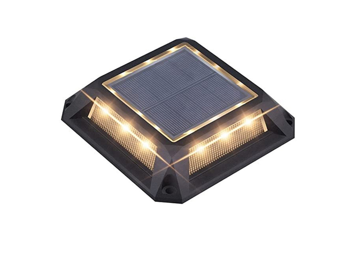 Luminária De Painel Solar Ip68 À Prova Dágua Para Áreas Externas Aquaforge (cor Quente)