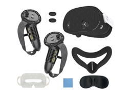 Capa Protetora de Silicone Meta Quest 3s BRILVIBERA (alça Longa Cabo Longo)