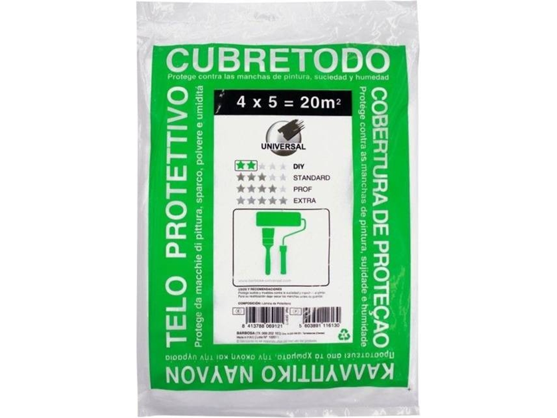 Cobertura Plástico UNIVERSAL Fina