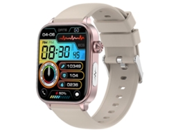 Relógio inteligente ET570 de 1,96 polegadas com chamadas Bluetooth, ECG, rastreador de condicionamento físico e pulseira de silicone para bicicleta elétrica