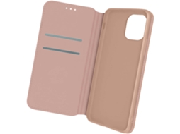 Capa iPhone 12 Pro AVIZAR FOLIO-ELEC-RG-IP12 Livro Rosa
