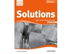 Livro Solutions UpperIntermediate Workbook de Tim Falla e Paul A Davies (Inglês)