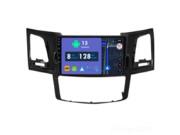 Auto Rádio Carro Bluetooth Autoradio 8GB RAM 128G ROM CarPlay Navegação GPS Ecrã Táctil RoverOne para Toyota Fortuner 1 AN50 AN60 Hilux Revo Vigo 2005-2014 