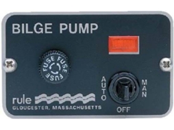 Interruptor RULE PUMPS Deluxe Panel Switch Preto
