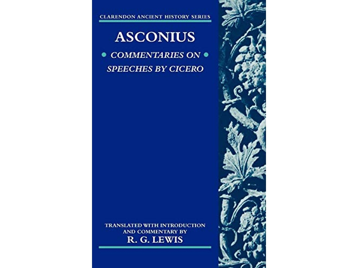 Livro Asconius de Asconius (Inglês)