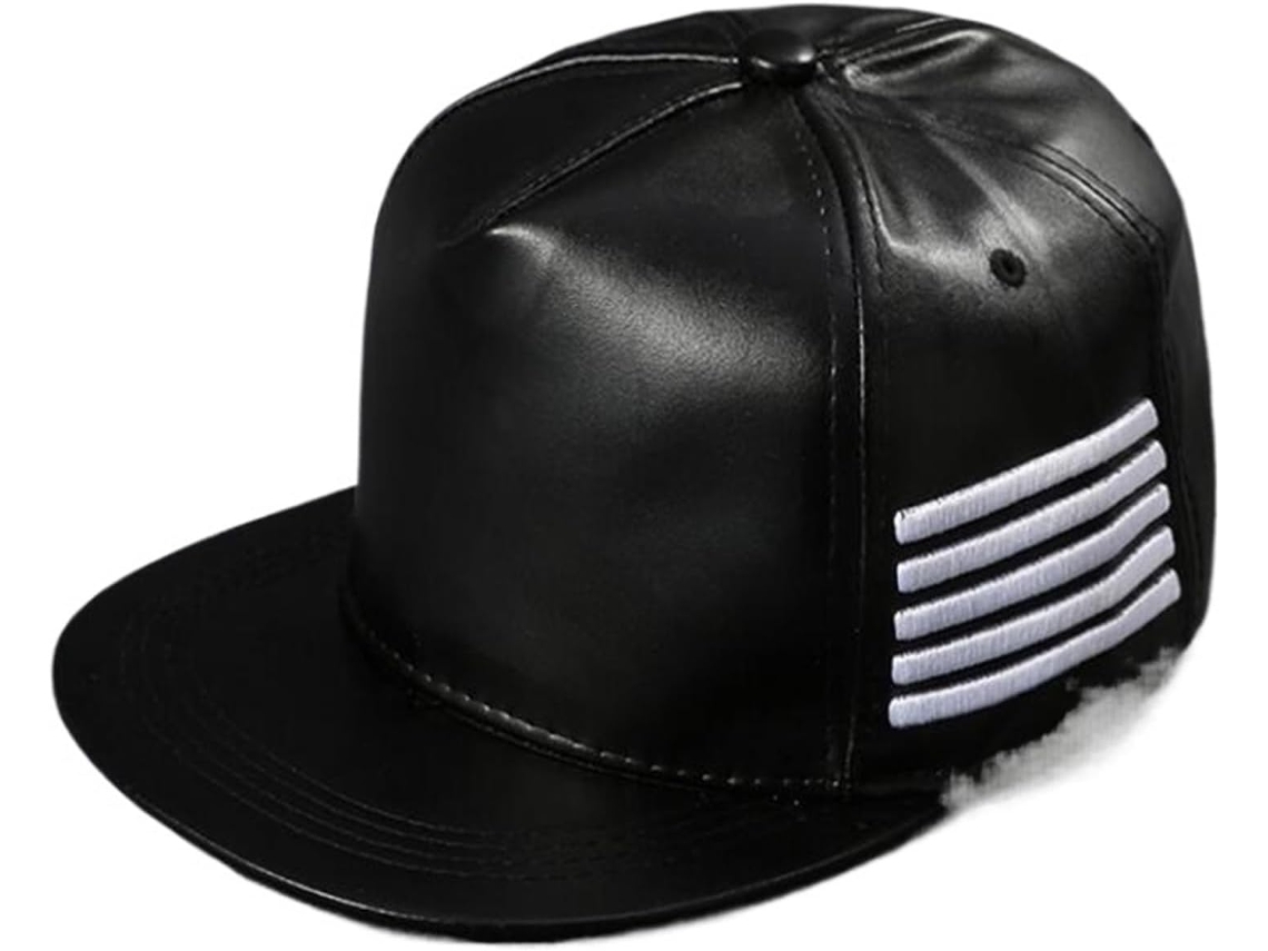Boné Masculino de Couro PU SFUSHOS