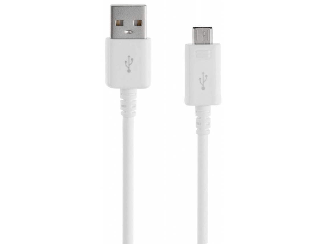 Ecb Du4awe Câble Data Micro Usb 1m Blanc Samsung (en Vrac)
