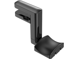 Suporte Elegante Para Fones De Ouvido Em Metal Preto, Ideal Para Jogadores De Pc E Amantes Da Música