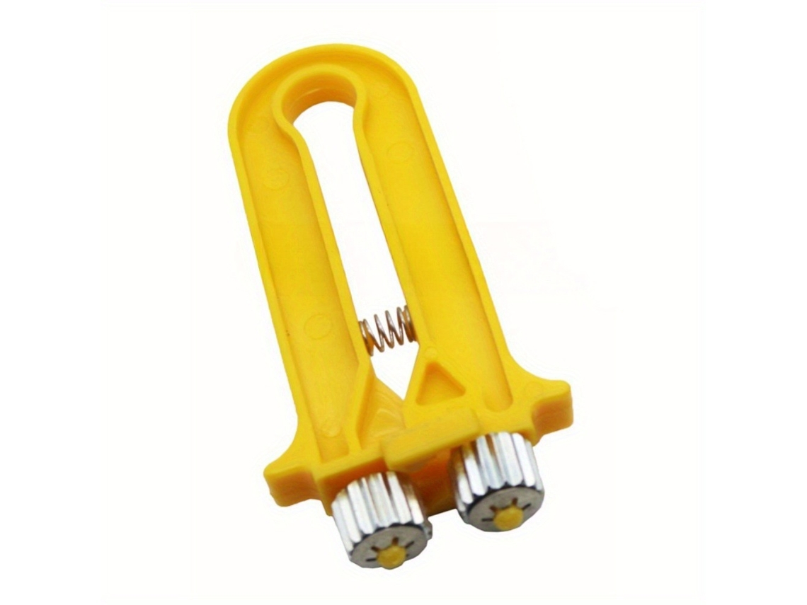 Alicate de Crimpagem AQUAFORGE para arame de quadros de apicultura, laranja