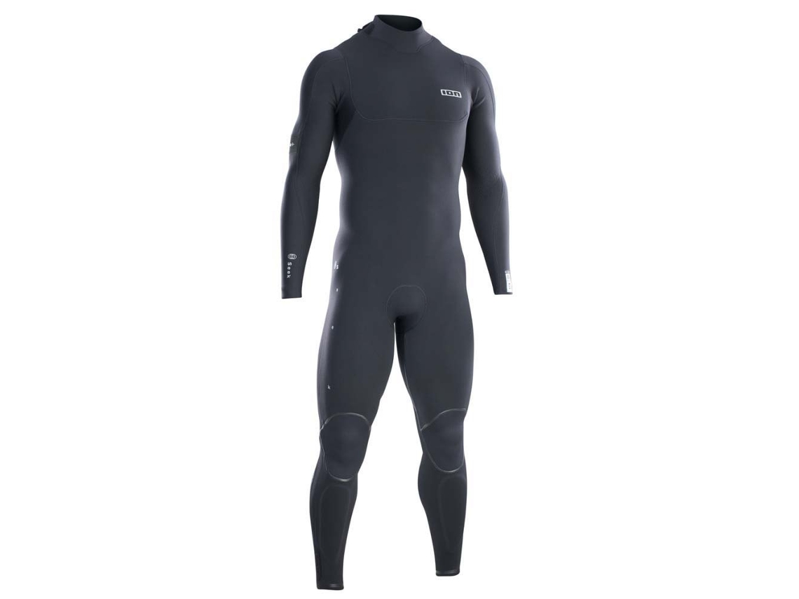 Terno de Neoprene Manga Longa com Zíper Nas Costas Seek Select 5/4 Mm Cinzento Mion