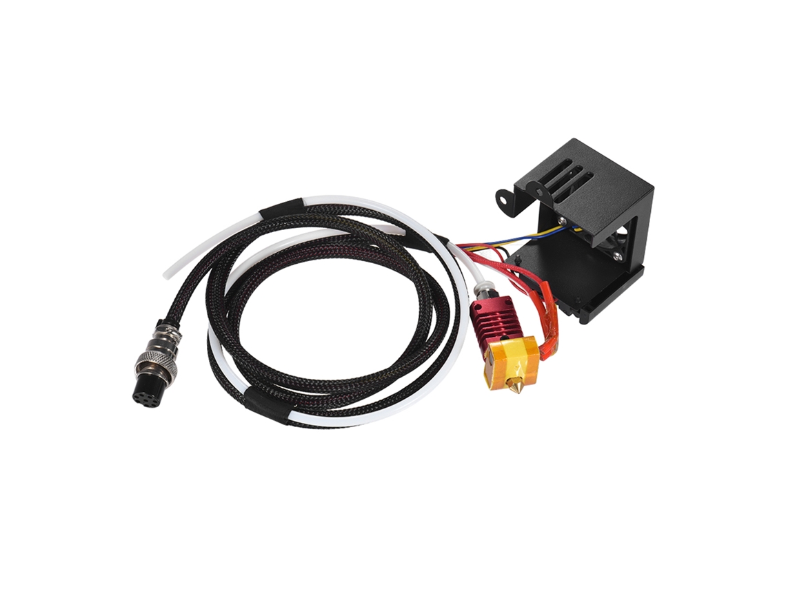 Kit Extruder Para Impressora 3d Cr-10 Com Bico 0.4mm, Doble Ventoinha E Acessórios De Cobre