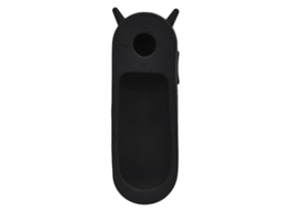 Capa De Silicone Preta Para Controle Remoto Do Google Chromecast 2020, Antiderrapante E Resistente A Quedas.