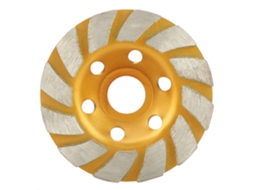 Disco de desbaste diamantado segmentado redondo de 100 mm para ferramentas de corte e polimento.