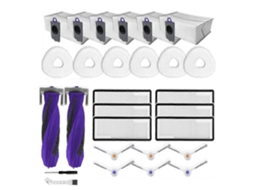 Acessórios De Substituição Para O Aspirador Robô Freo X Ultra: Escova Principal, Filtro Hepa, Sacos De Pó E Panos De Limpeza._ozo
