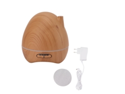 Humidificador aromático com luzes LED 7 cores tanque 300ml silencioso plug EU