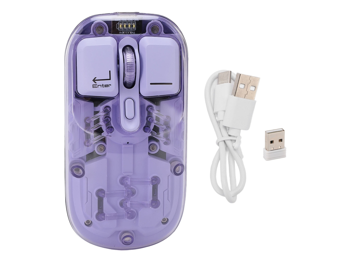 Rato Sem Fio (modo Dual 2.4g/bluetooth 5.0, Recarregável)