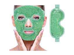 (verde) Máscara Refrescante Para Os Olhos, Máscara De Compressa De Gelo, Pode Clarear Olheiras E Reduzir Bolsas Sob Os Olhos.