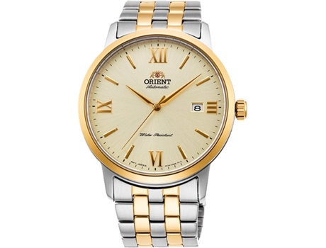 Relógio ORIENT Homem (Aço Inoxidável - Dourado e Prateado)