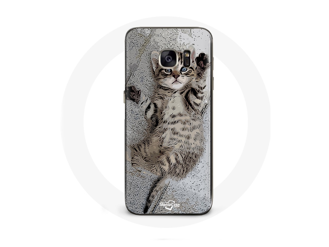Capa para Samsung Galaxy S6 Gato Bengal bonitinho