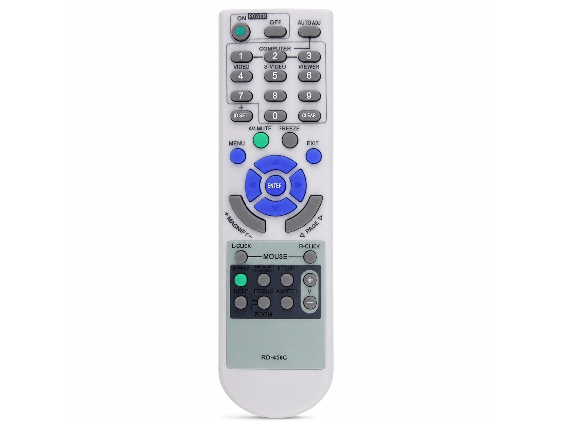 Comando À Distância Para Projetor Nec Rd-450c_dae
