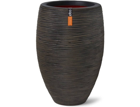 Vaso Nature Rib Elegant Deluxe 45x72 cm castanho-escuro