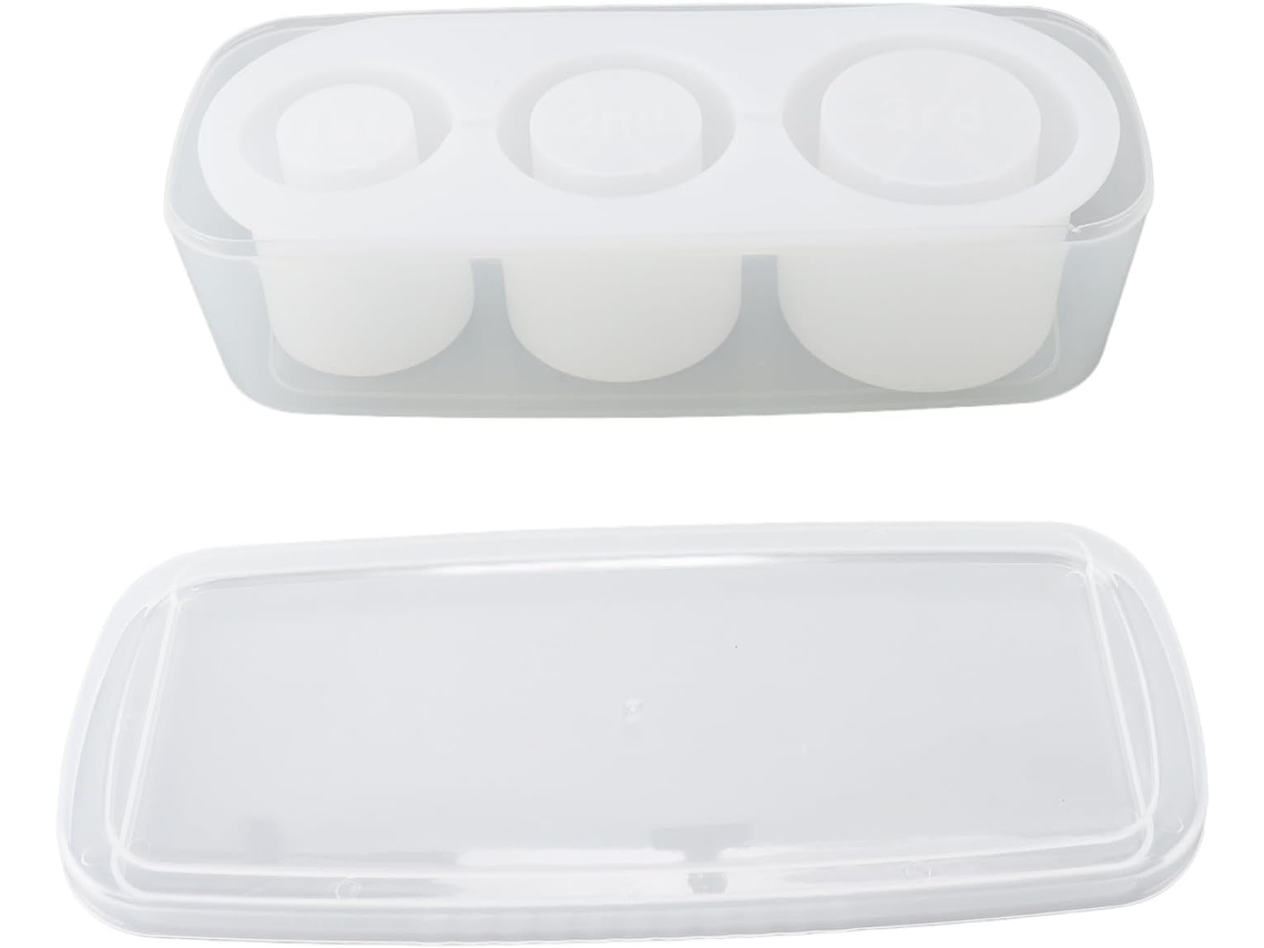 Forma De Gelo Flexível De, Silicone, Transparente