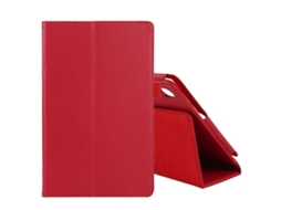 Capa De Couro Maciça Com Textura De Lichia Para Lenovo Tab M10 Hd, Com Aba Horizontal, Suporte E Compartimento Para Caneta.