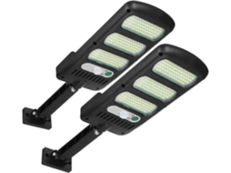 Pacote Com 2 Luzes Solares Com Sensor À Prova Dágua Olysi Shop