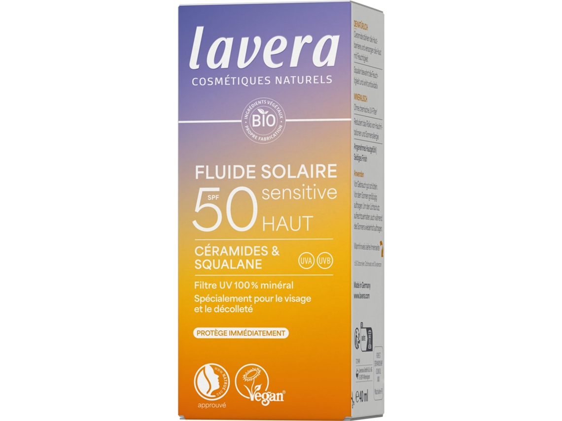 Fluido Solar Spf 50 - 40 Ml - Lavera
