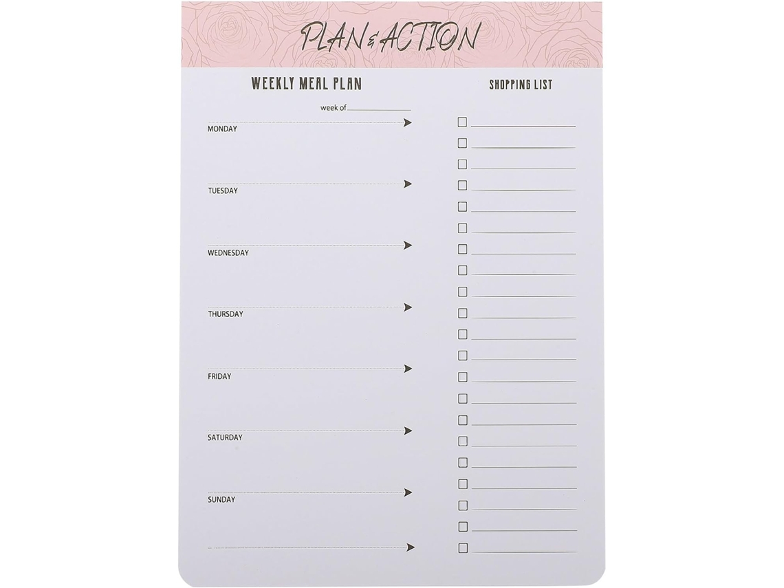 Caderno/Diário com Folhas Destacáveis para Adolescentes, Escrita Suave, Planejador Diário