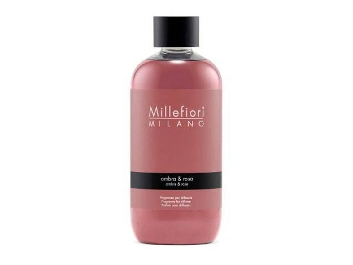 Millefiori, Recarga Para Difusor A Palitos Âmbra Rosa 250ml, Casa, Perfumadores