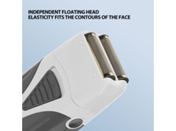 Cortadora Eléctrica De Pelo Para Hombres Negro Blanco