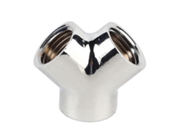 Conector Adaptador De Conexão Para Refrigeração De Água Pc, Divisor Em Y De 3 Vias, Rosca Fêmea G1/4''