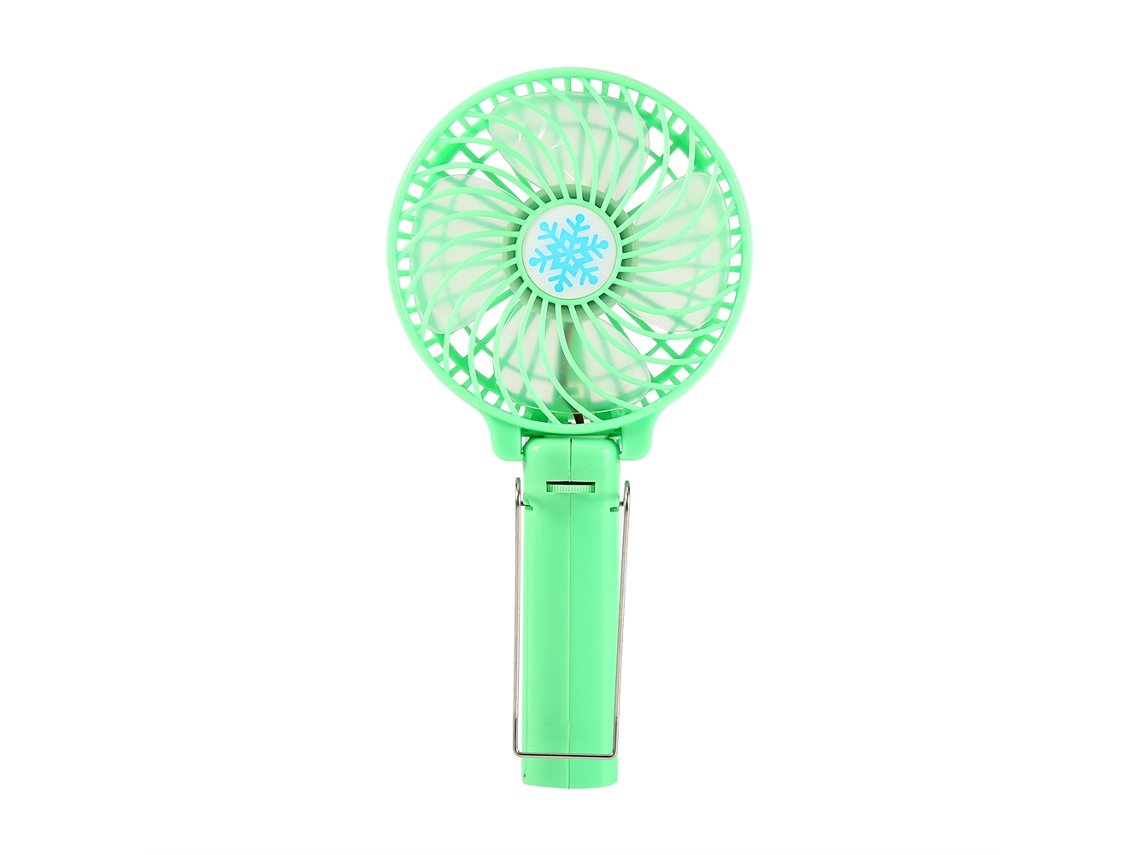Ventilador Portátil Laxiscreed Mini Recarregável, Dobrável, Ultra-silencioso E Verde, Bateria Incluída