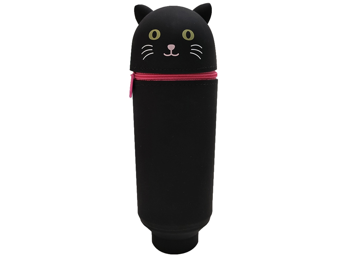 Laxiscreed Bolsa De Gel De Silicone Com Design De Panda Para Material Escolar E Lápis
