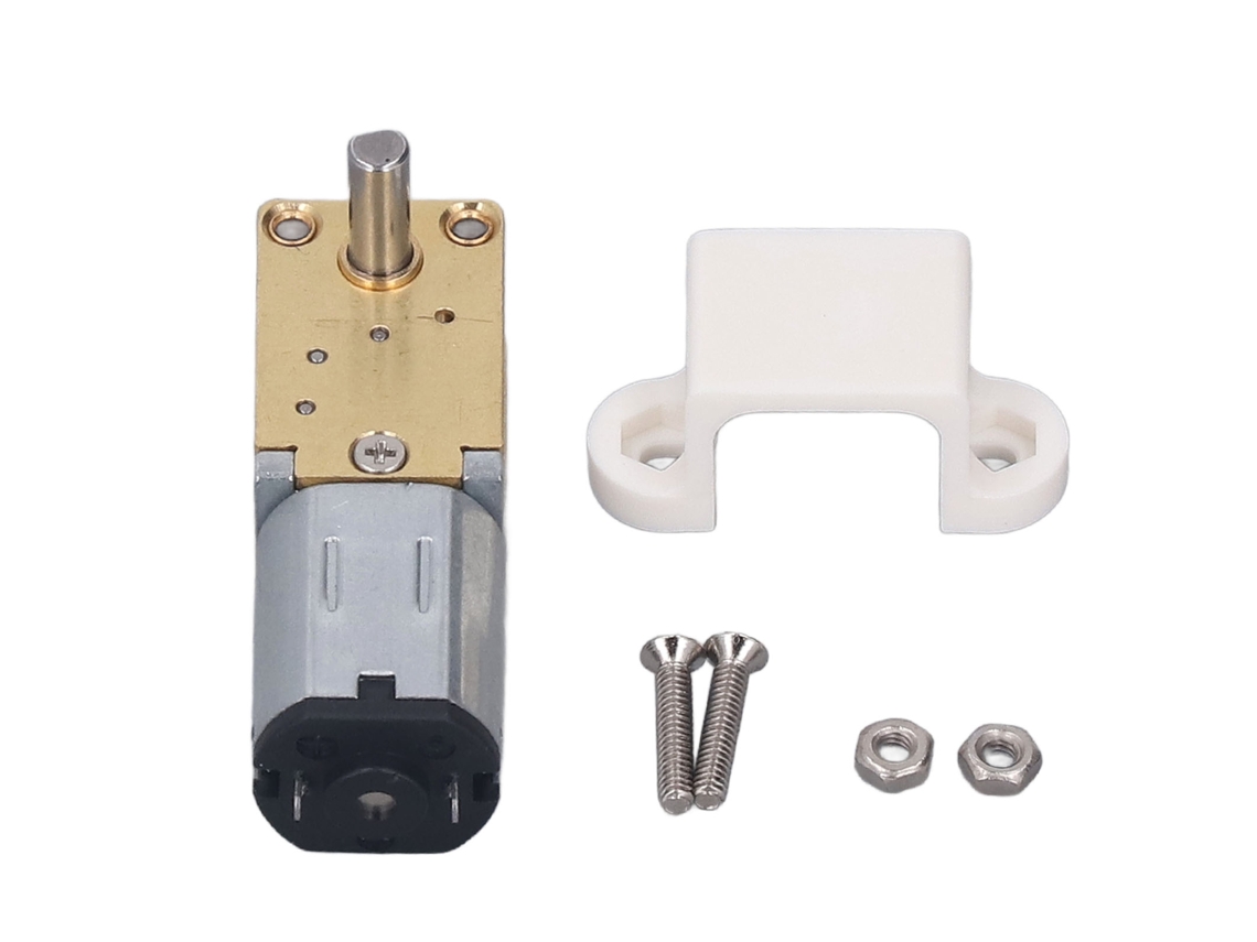 Motor Redutor De Engrenagem De Rosca Dc 12v De Baixa Velocidade Com Eixo Único Micro Escovado 1218-n20 60rpm 1:236