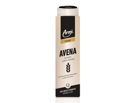 Champô para Filhotes e Peles Delicadas com Aveia ARMI 225Ml