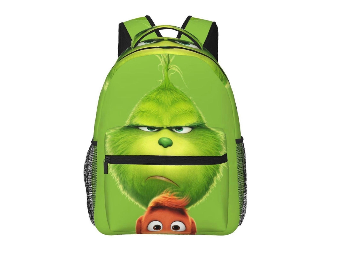 Mochila Grinch Para Estudantes, Durável E Leve, Alças Impermeáveis ​​e Respiráveis ​​n317 Olysi Shop