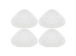 4pcs Mop Pads For Vacuum Cleaner Washable Reusable Triangle Mop Pad Cloth Cleaning Floor Tool