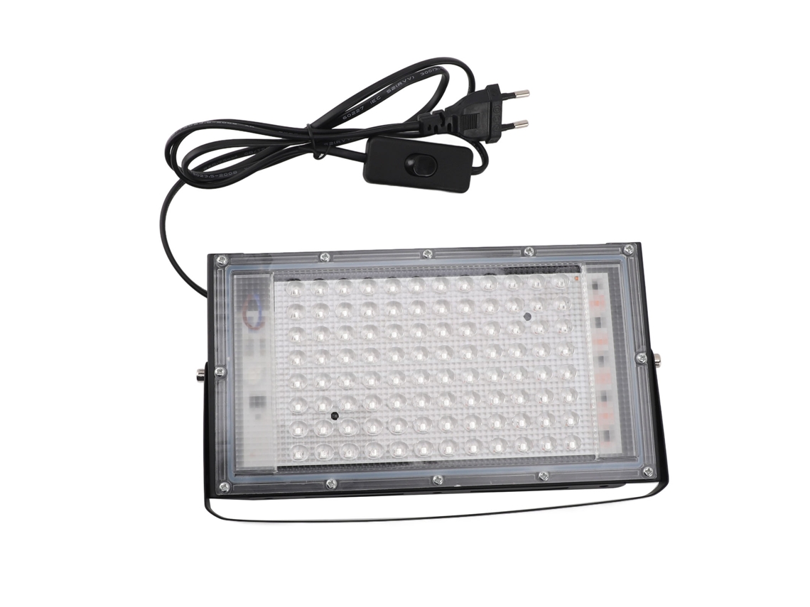 Rebe-lâmpada De Inundação Uv Led 395nm De Alta Potência De 100w Para Festas, Palcos E Cura Fluorescente