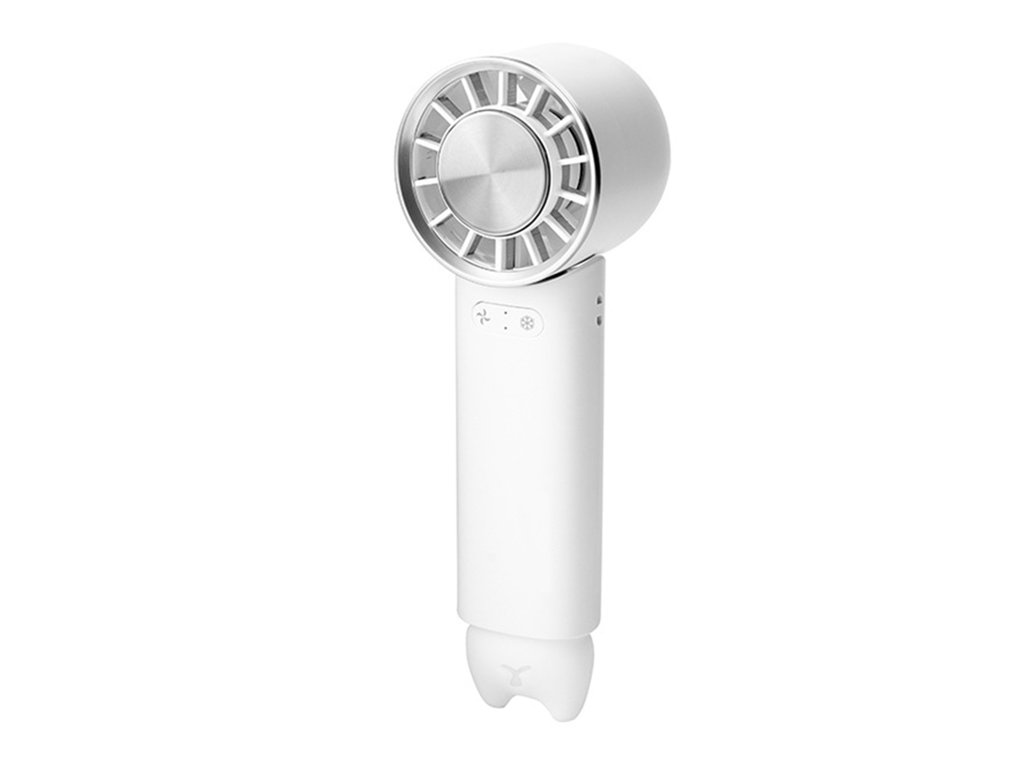 Ventilador de Refrigeração com Gelo Plegável 3 Velocidades Usb Recarregável Portátil de Mão Tipo Gato