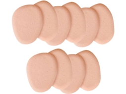 Protetores De Pés Femininos Eringogo, 5 Pares De Almofadas Rosa Para A Parte Frontal Do Pé, Em Tecido E Esponja, Com