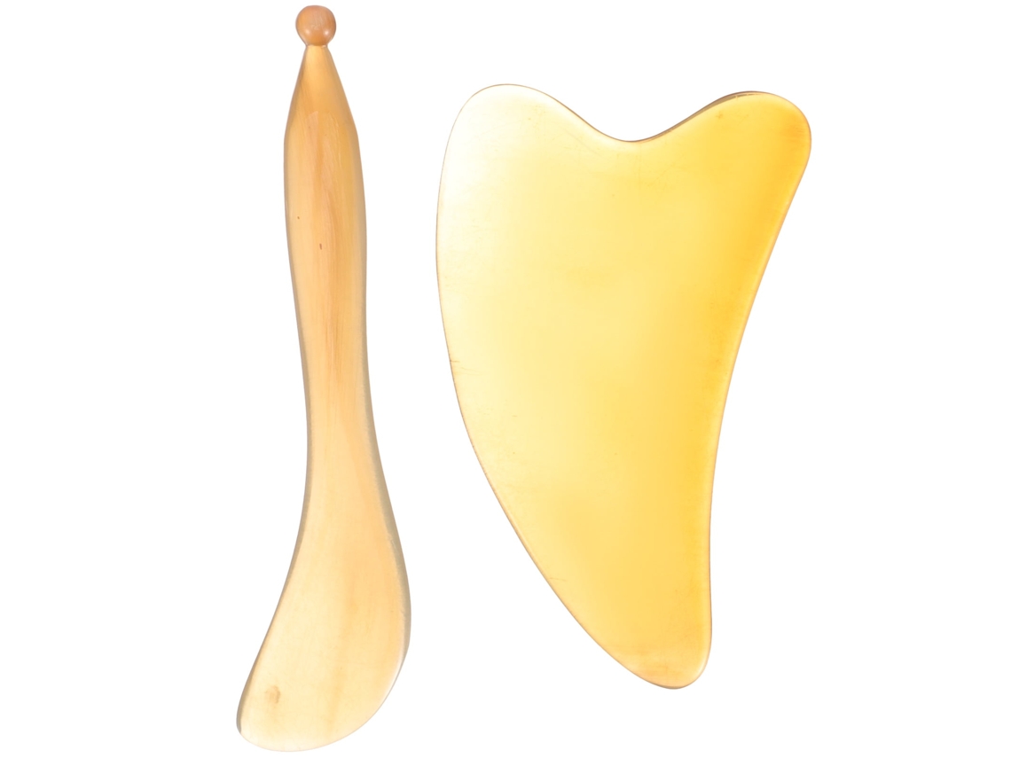 2 Placas De Masaje Para Puntos Gatillo, Masajeadores Faciales Guasha