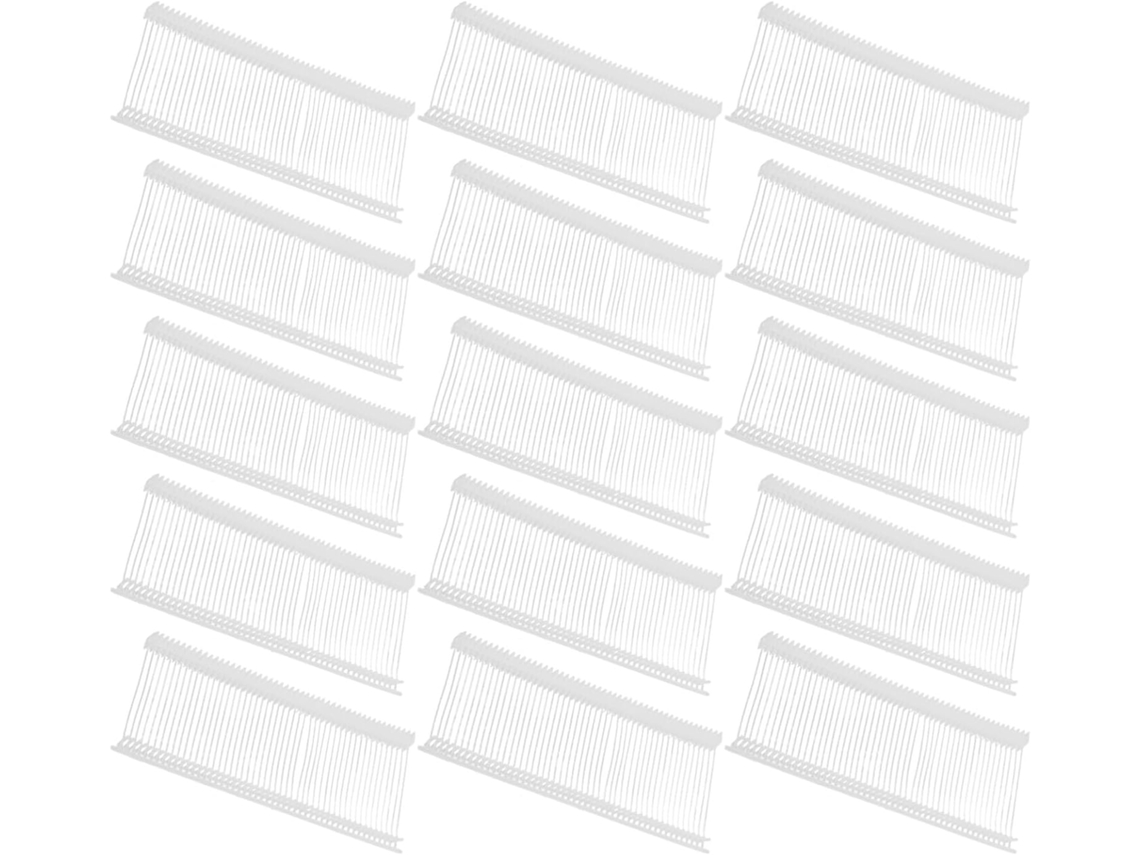 Etiquetas Shineofi 5000 em formato PP transparente para acessórios de vestuário, fácil aplicação e design.