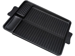 Grelha Retangular Antiaderente Para Churrasco, Ideal Para Grelhar Carnes Ao Ar Livre, Piqueniques E Gokoco