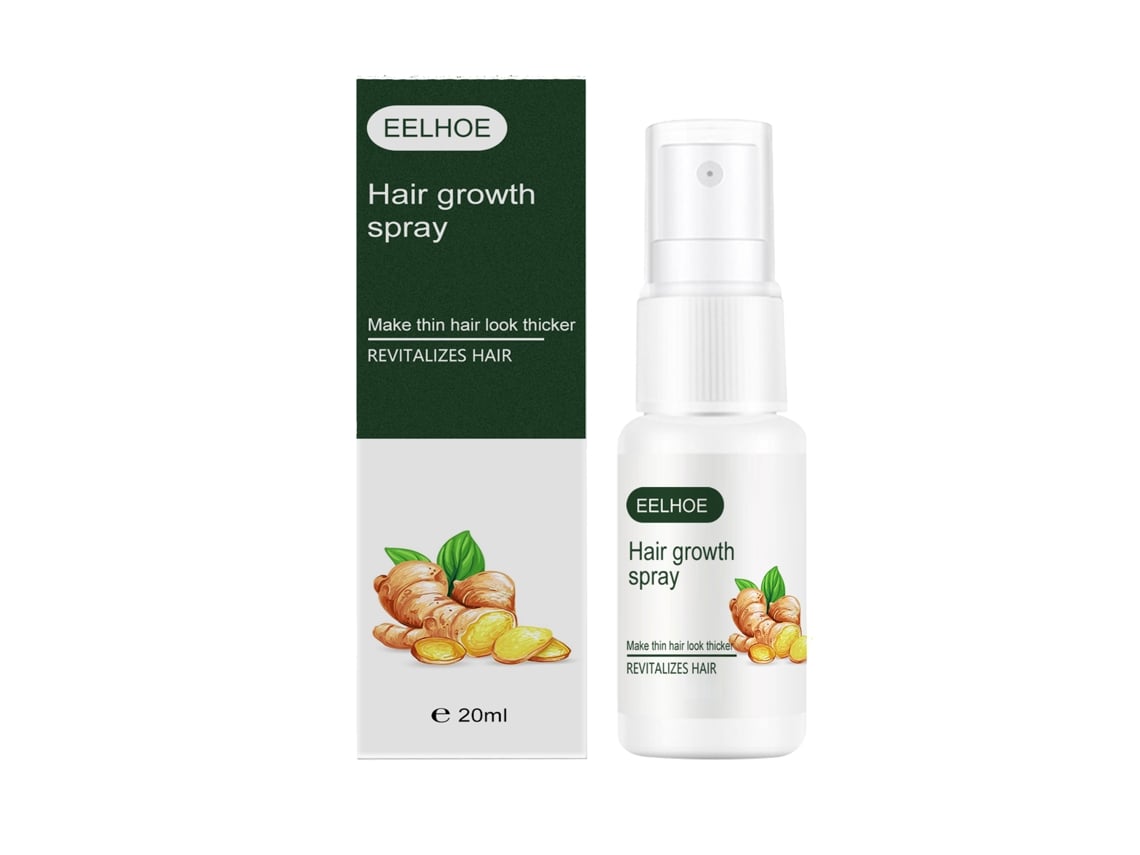 Spray Para Fortalecer Raízes Com Gengibre