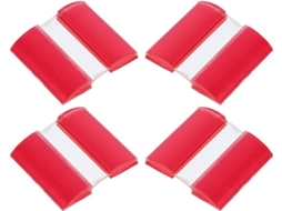 Nuobesty Conjunto De 4 Dobradiças Contínuas Acrílico Para Piano Com Adesivo, Ângulos Ajustáveis E Design Variável