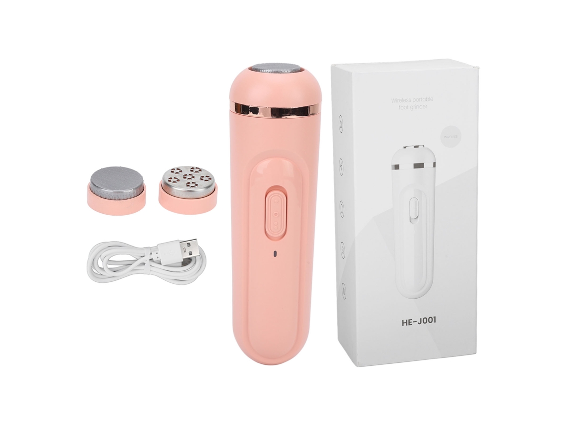 Lixa Elétrica Para Pés, Recarregável Via Usb, Com 2 Velocidades, Silenciosa E Portátil, Para Remover Pele Morta E Rachaduras Nos C Aquaforge