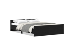 Estrutura de Cama 135x190 Cm sem Colchão em Madeira Engenheirada MAISON EXCLUSIVE