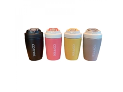 Garrafa Térmica De 400ml, Caneca De Café Com Canudo, Garrafa Térmica Para Carro, Garrafa Térmica Para Viagem